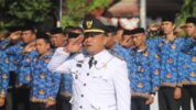 Peringatan hari Otoda XXVIII di Kabupaten Kepulauan Selayar, Kamis (25/4/2024).