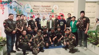 GP Ansor dan Banser Kawal Perayaan Natal di Makassar, Tegaskan Komitmen Jaga Toleransi