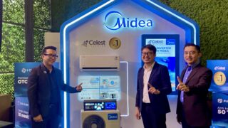 Midea Luncurkan AC Celest Inverter Berteknologi AI di Makassar, Pertama di Kelasnya