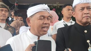 Gubernur Jawa Barat, Dedi Mulyadi Usai Menghadiri HUT Kota Bekasi ke-29 di DPRD Kota Bekasi